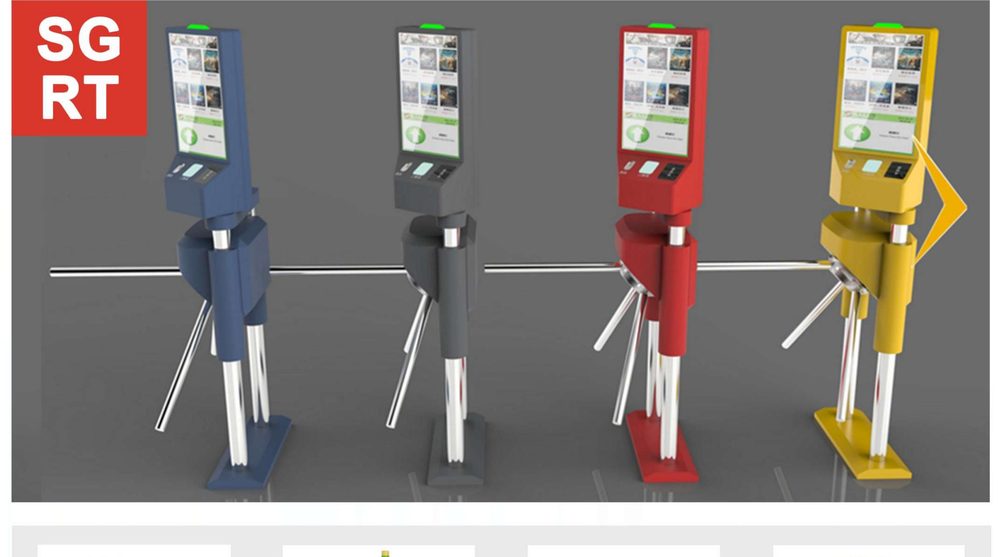 SGRT self-service ticketing turnstile